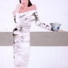 Lady with bowl