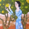 Lady With Grapefruit
